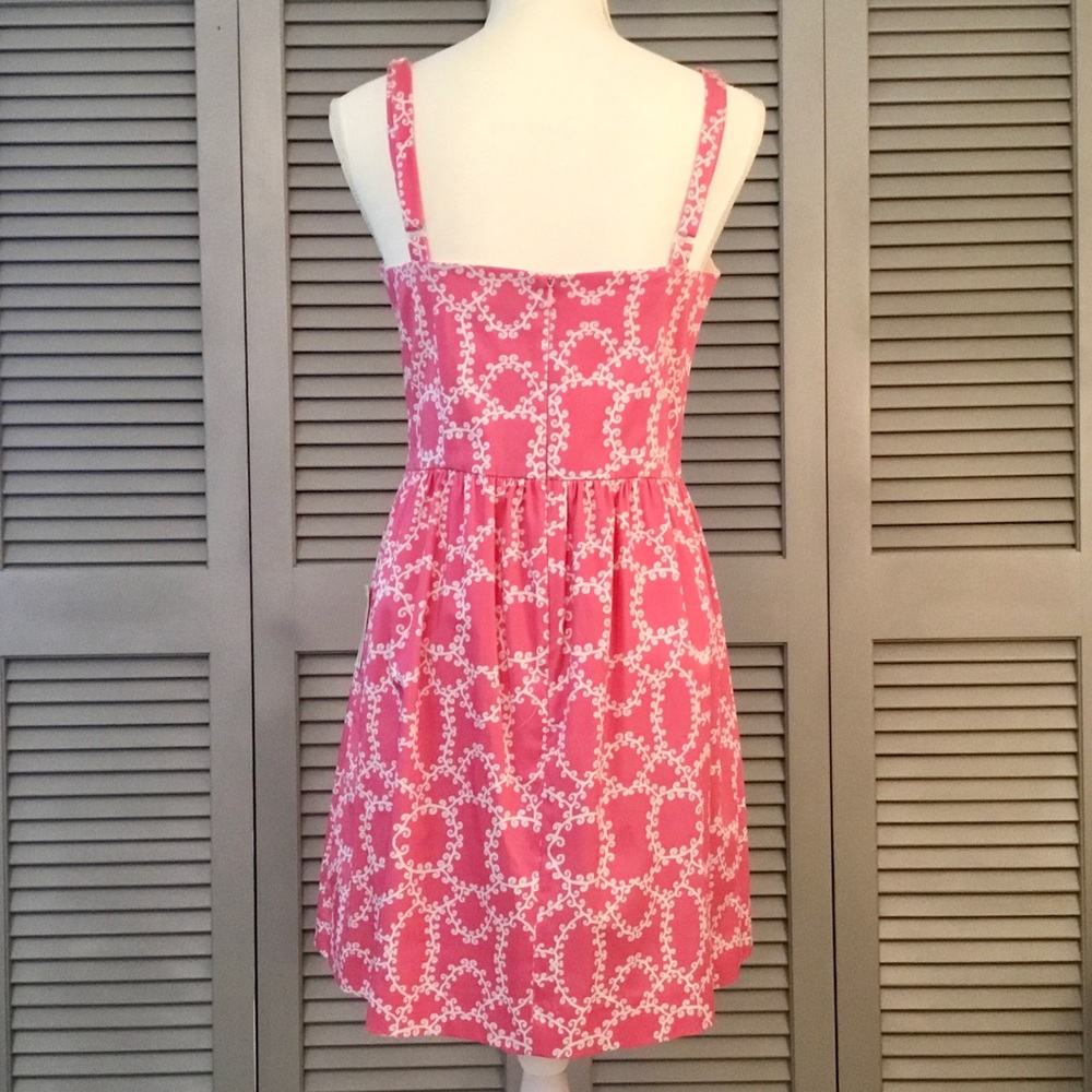 Kaeli Smith Pink and White Print Dress - Picture 4 of 9